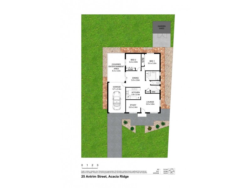 25 Antrim Street, Acacia Ridge QLD 4110 Floorplan