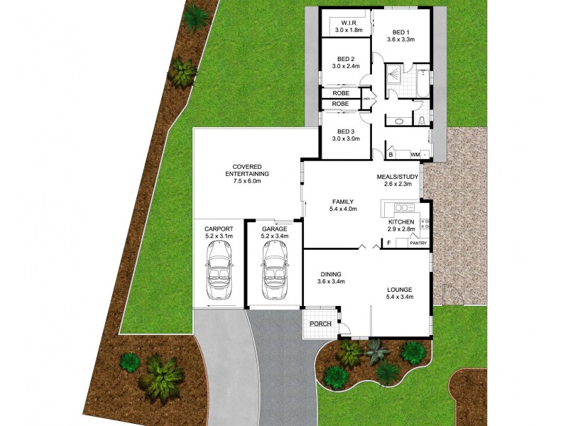 20 Millbend Crescent, Algester QLD 4115 Floorplan