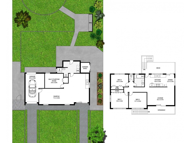 22 Alkira Street, Sunnybank Hills QLD 4109 Floorplan