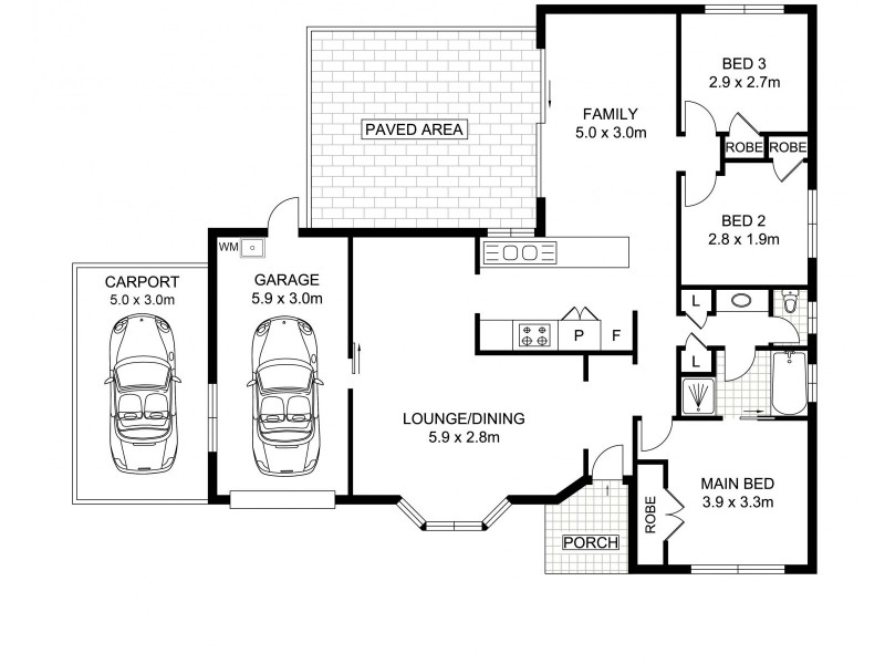 206 Algester Road, Calamvale QLD 4116 Floorplan