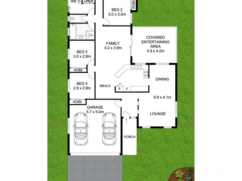 47 Dakar Road, Algester QLD 4115 Floorplan