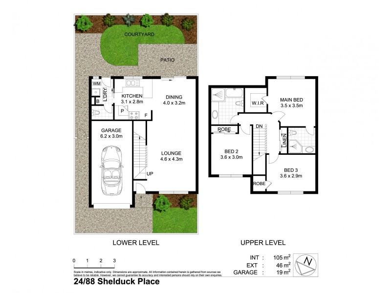 24/88 Shelduck Place, Calamvale QLD 4116 Floorplan