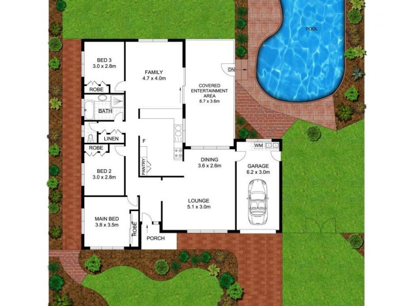 17 Owenia Street, Algester QLD 4115 Floorplan