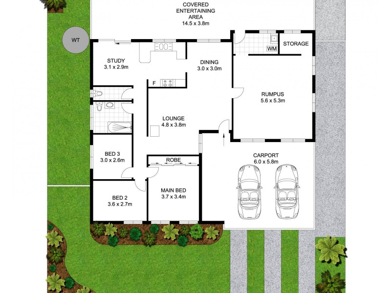 38 Silkwood Street, Algester QLD 4115 Floorplan