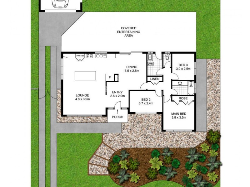 17 Corkwood Street, Algester QLD 4115 Floorplan