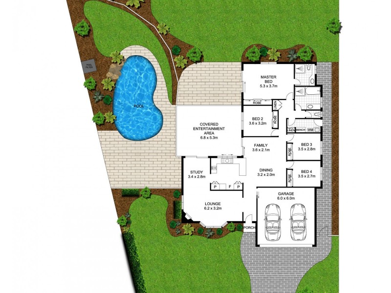 229 Nottingham Road, Algester QLD 4115 Floorplan