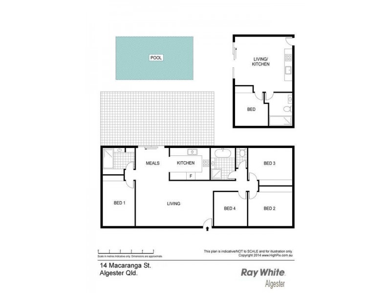 14 Macaranga Street, Algester QLD 4115 Floorplan