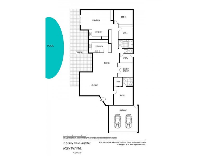 15 Scaley Close, Algester QLD 4115 Floorplan