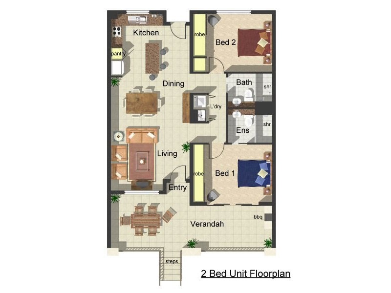 Unit 3/35 Gatton Street, Parramatta Park QLD 4870