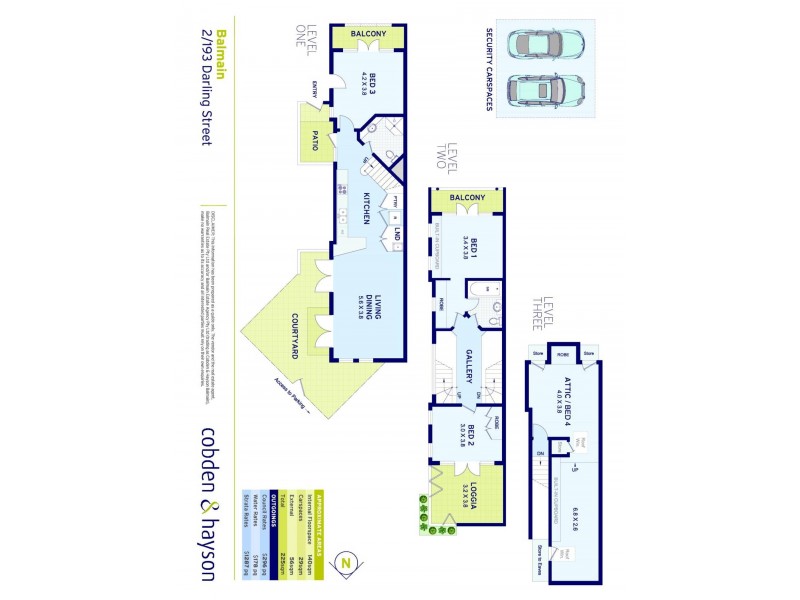 2/193 Darling Street, Balmain NSW 2041 Floorplan