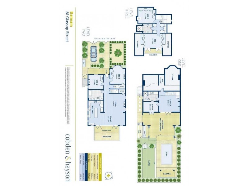 61 Glassop Street, Balmain NSW 2041 Floorplan