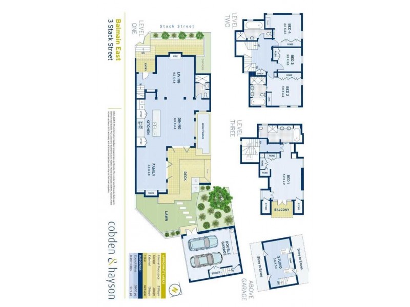 3 Stack Street, Balmain East NSW 2041 Floorplan