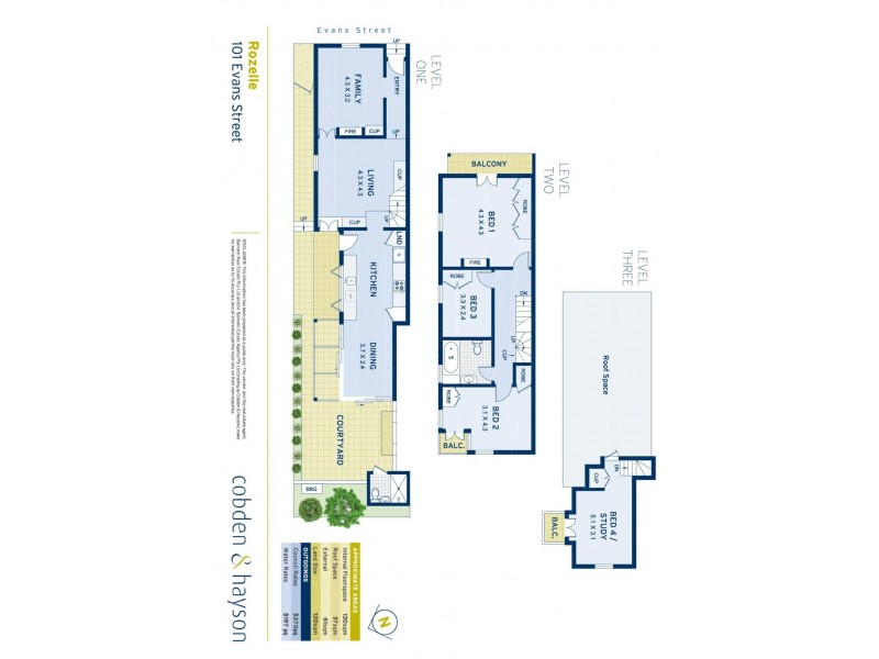 101 Evans Street, Rozelle NSW 2039 Floorplan