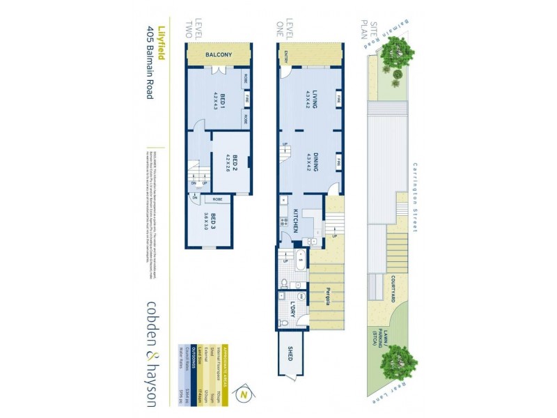 405 Balmain Road, Lilyfield NSW 2040 Floorplan