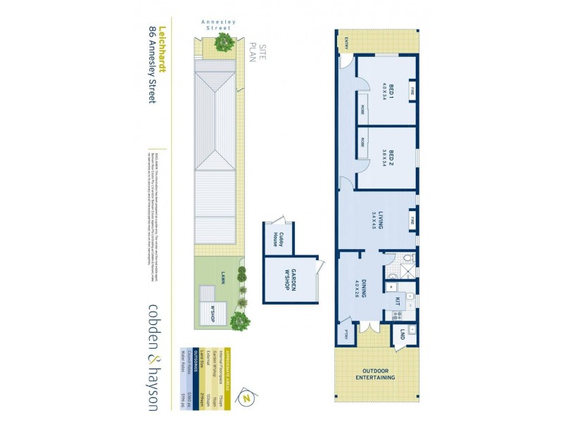 86 Annesley Street, Leichhardt NSW 2040 Floorplan