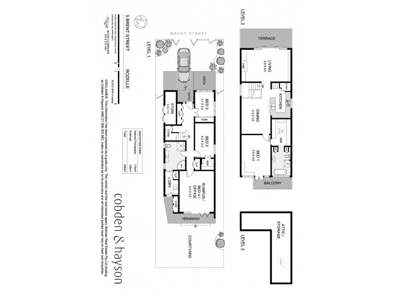 5 Brent Street, Rozelle NSW 2039 Floorplan