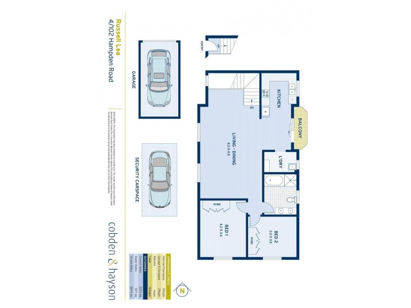 4/102 Hampden Road, Russell Lea NSW 2046 Floorplan