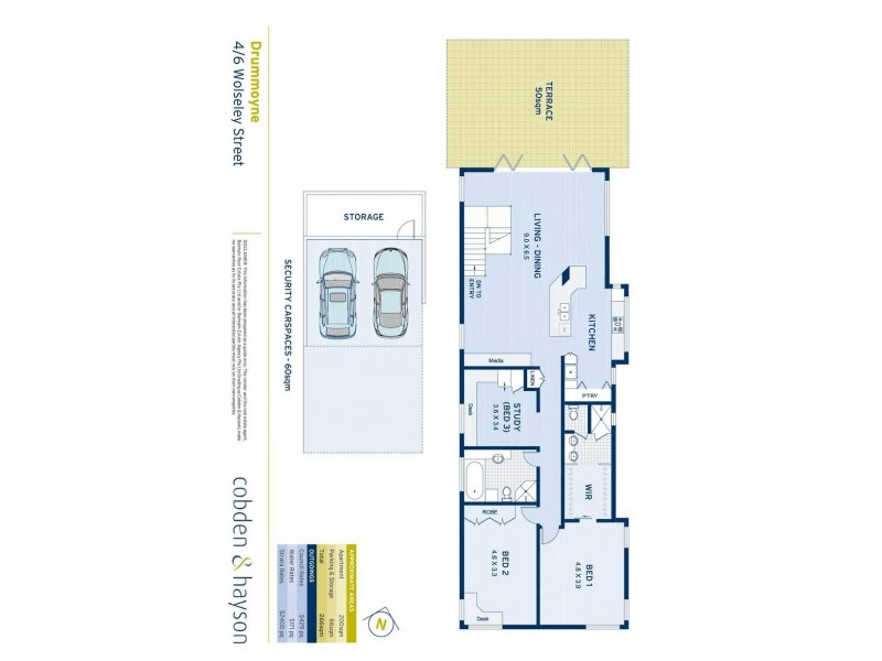 4/6 Wolseley Street, Drummoyne NSW 2047 Floorplan
