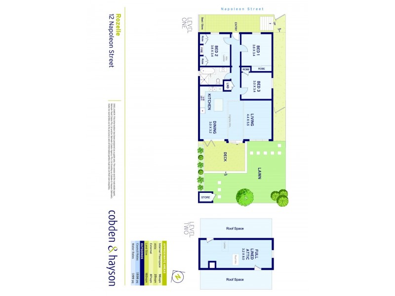 12 Napoleon Street, Rozelle NSW 2039 Floorplan