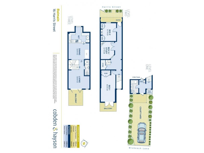 16 Harris Street, Balmain NSW 2041 Floorplan