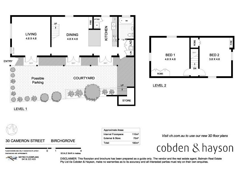 30 Cameron Street, Birchgrove NSW 2041 Floorplan