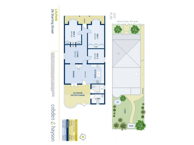 26 Starling Street, Lilyfield NSW 2040 Floorplan