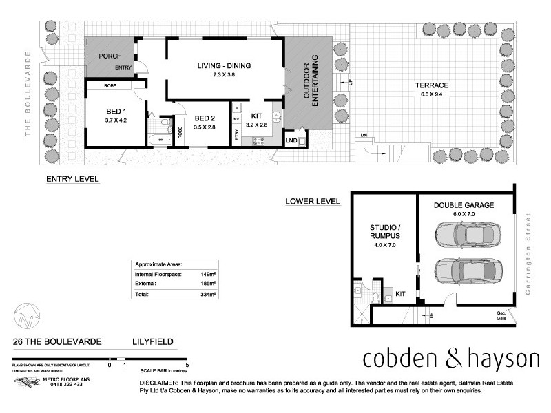 26 The Boulevard, Lilyfield NSW 2040 Floorplan