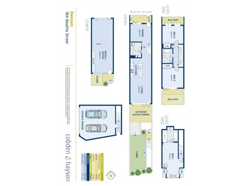 18A Beattie Street, Balmain NSW 2041 Floorplan