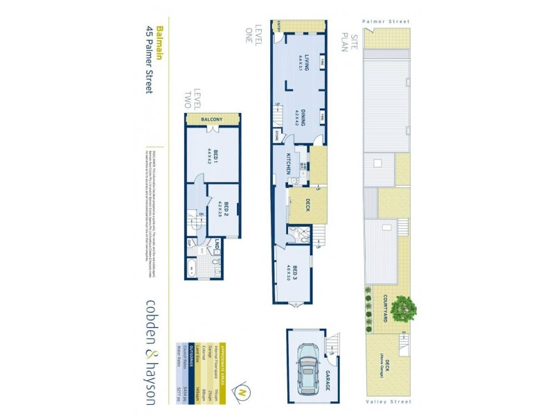 45 Palmer Street, Balmain NSW 2041 Floorplan