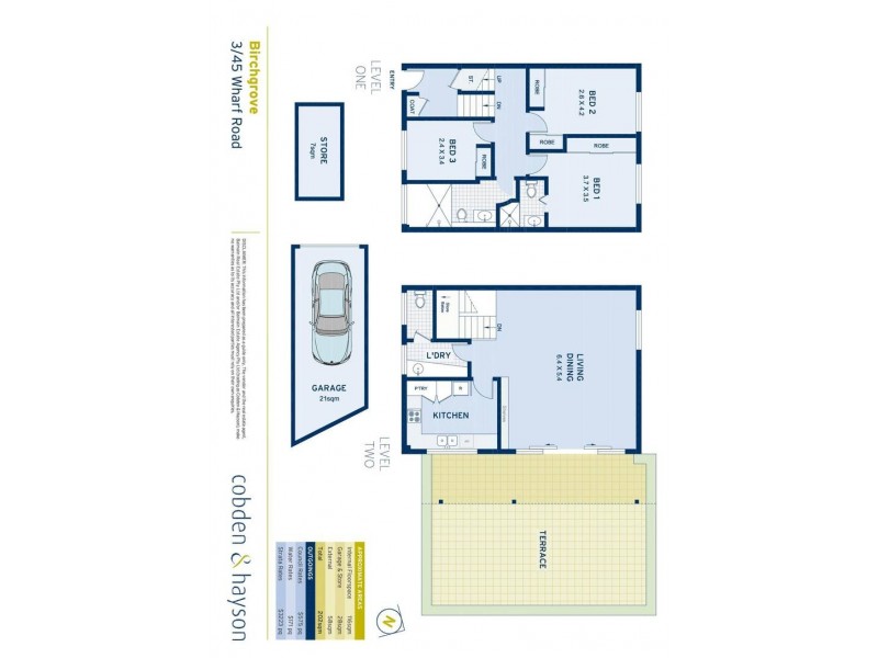 3/45 Wharf Road, Birchgrove NSW 2041 Floorplan