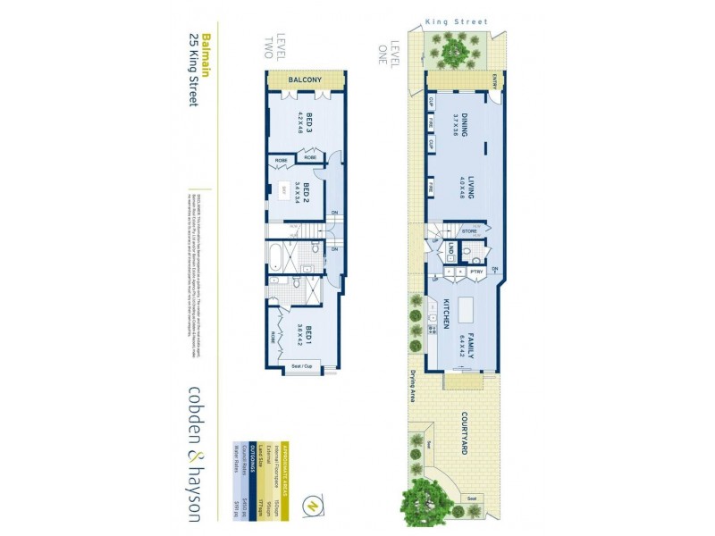 25 King Street, Balmain NSW 2041 Floorplan