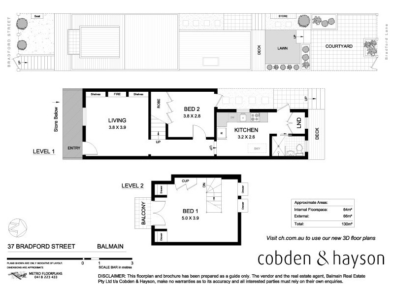 37 Bradford Street, Balmain NSW 2041 Floorplan