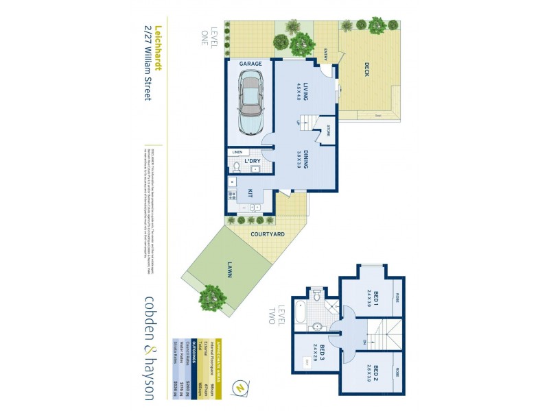 2/27 William Street, Leichhardt NSW 2040 Floorplan