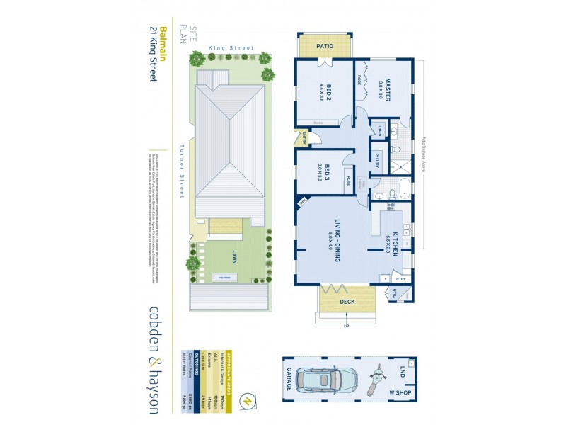 21 King Street, Balmain NSW 2041 Floorplan