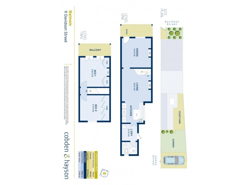 11 Davidson Street, Balmain NSW 2041 Floorplan