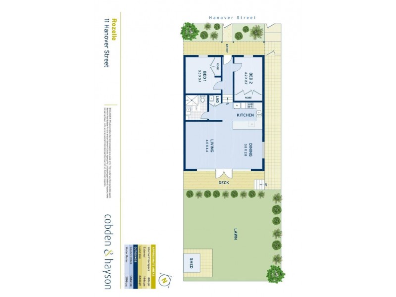 11 Hanover Street, Rozelle NSW 2039 Floorplan