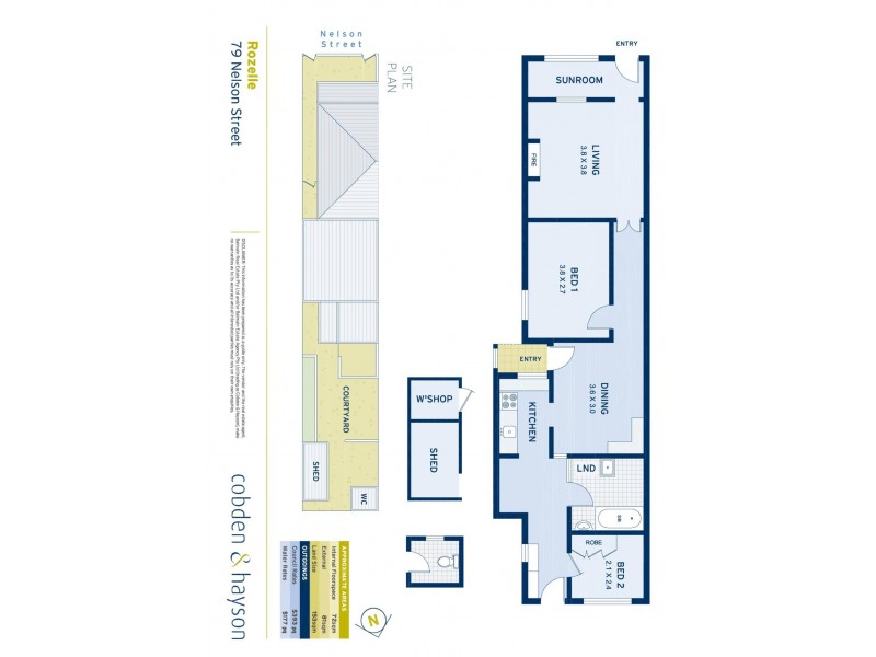 79 Nelson Street, Rozelle NSW 2039 Floorplan