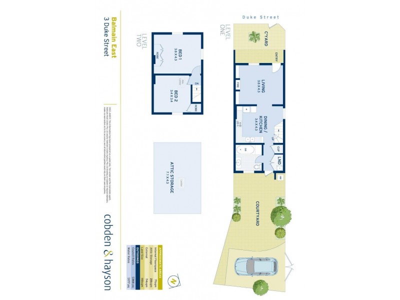 3 Duke Street, Balmain East NSW 2041 Floorplan