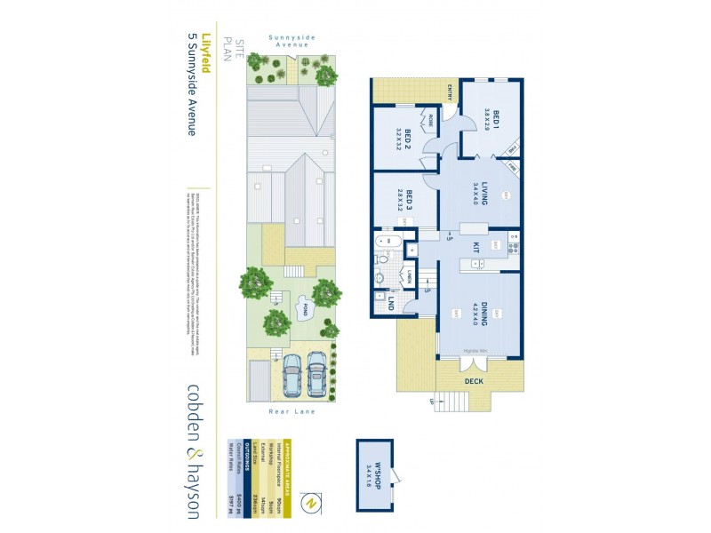 5 Sunnyside Avenue, Lilyfield NSW 2040 Floorplan