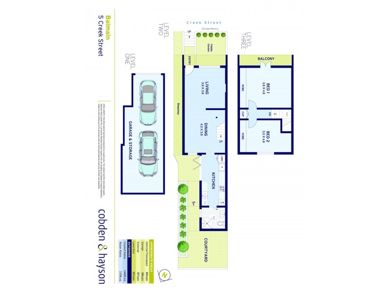5 Creek Street, Balmain NSW 2041 Floorplan