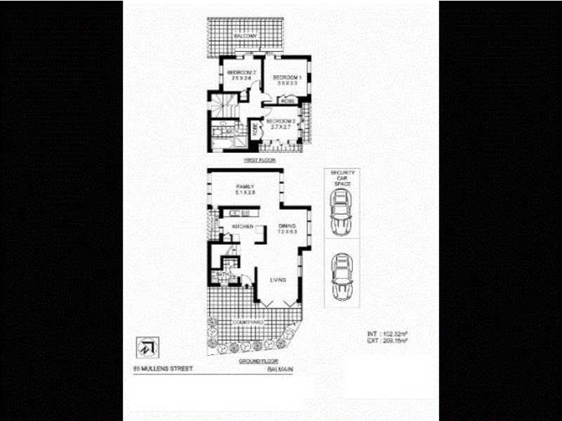 5/89 Mullens Street, Balmain NSW 2041 Floorplan