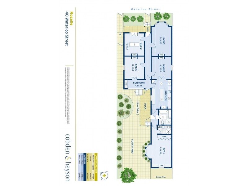 40 Waterloo Street, Rozelle NSW 2039 Floorplan