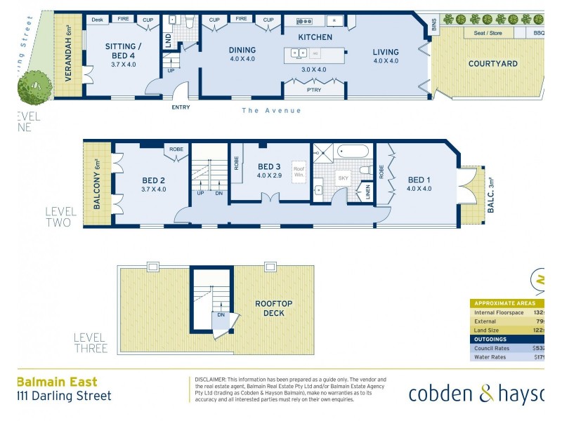 111 Darling Street, Balmain East NSW 2041 Floorplan
