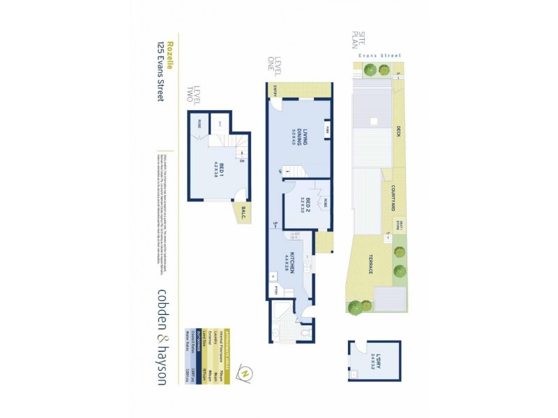 125 Evans Street, Rozelle NSW 2039 Floorplan