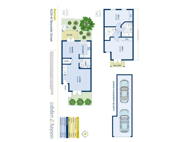 9/29-41 Reynolds Street, Balmain NSW 2041 Floorplan