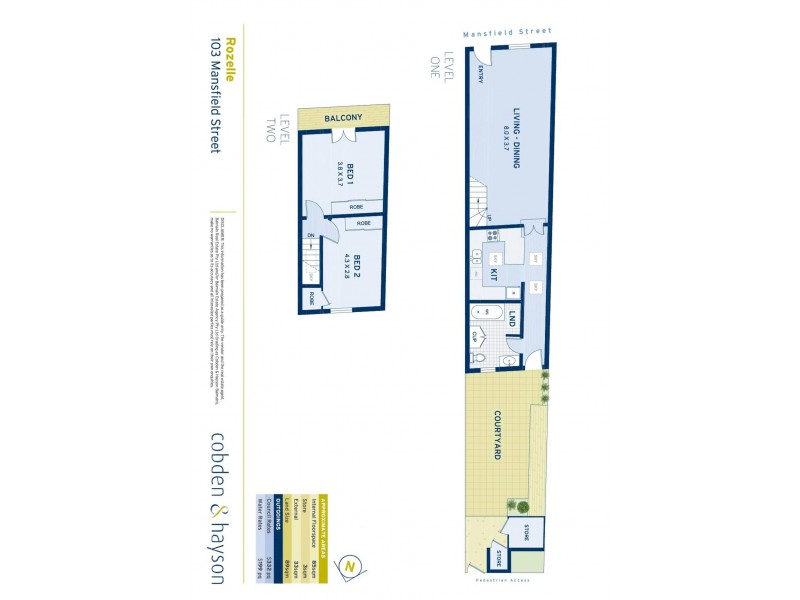 103 Mansfield Street, Rozelle NSW 2039 Floorplan