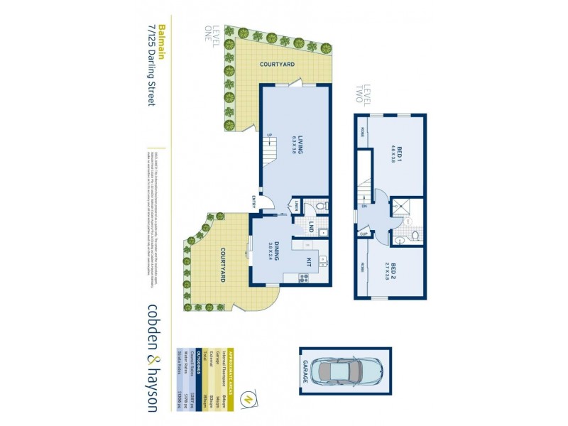 7/125 Darling Street, Balmain East NSW 2041 Floorplan