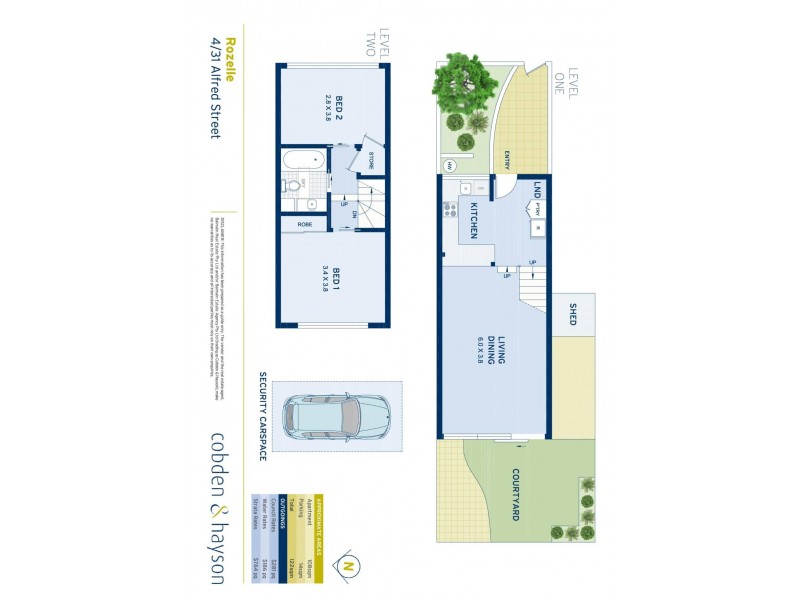 4/29-31 Alfred Street, Rozelle NSW 2039 Floorplan