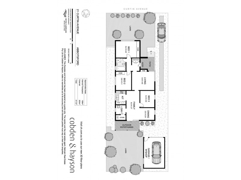 21 Curtin Avenue, Abbotsford NSW 2046 Floorplan