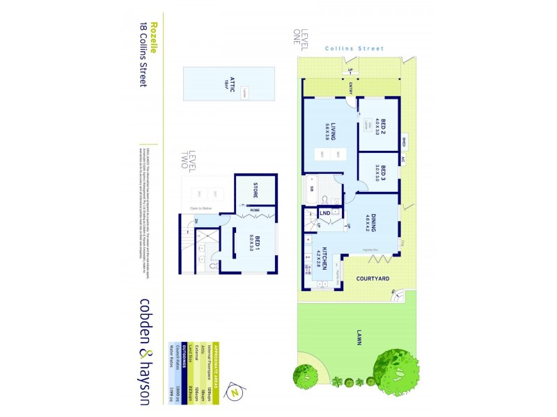 18 Collins Street, Rozelle NSW 2039 Floorplan